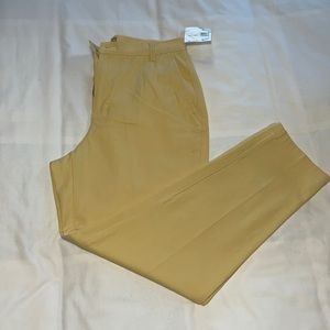 💕 4/$25 Liz wear by Liz Claiborne Light Yellow Cotton Pants